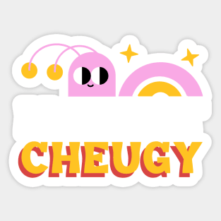 cheugy, cheugy meaning, cheugy shirt, make it Sticker